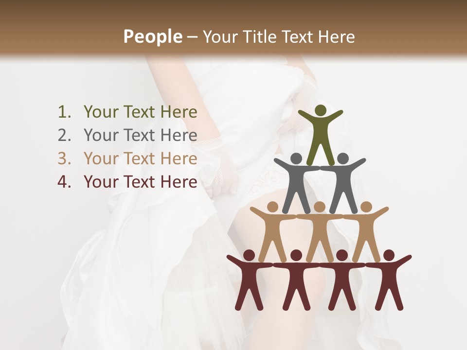 Females Body Bride PowerPoint Template