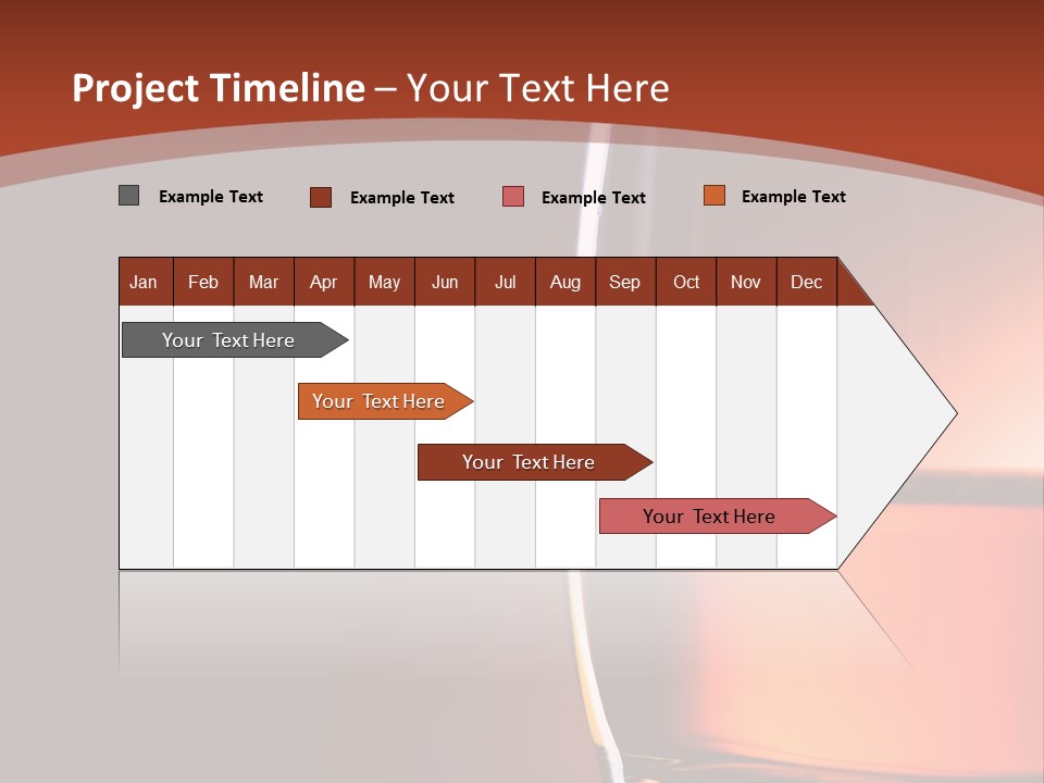 Brown Closeup Transparent PowerPoint Template