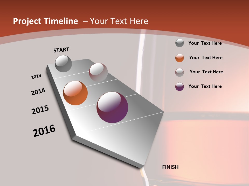 Brown Closeup Transparent PowerPoint Template