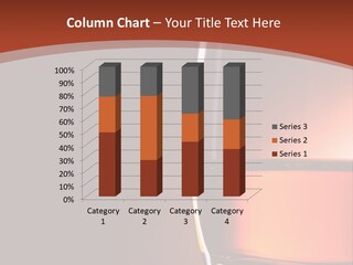 Brown Closeup Transparent PowerPoint Template