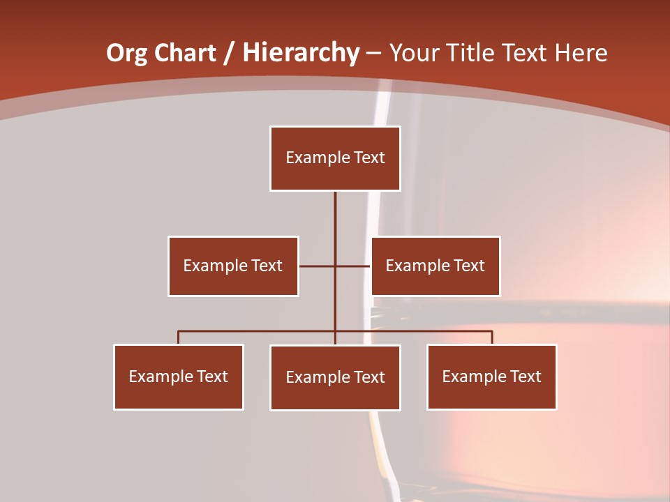 Brown Closeup Transparent PowerPoint Template