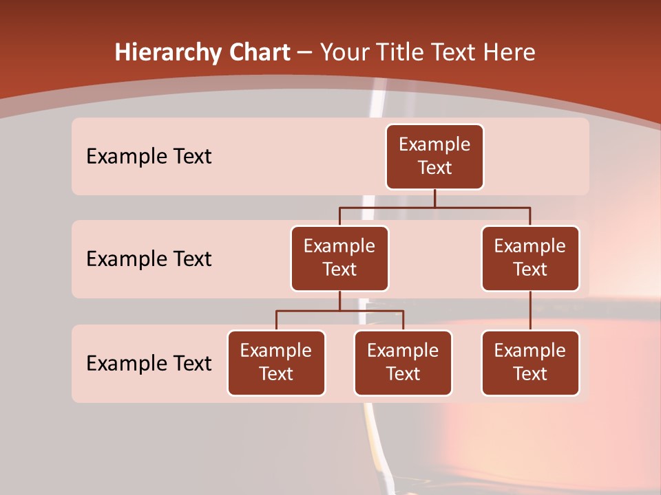 Brown Closeup Transparent PowerPoint Template