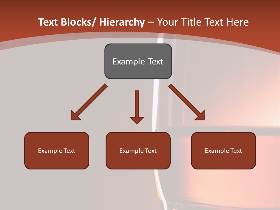Brown Closeup Transparent PowerPoint Template