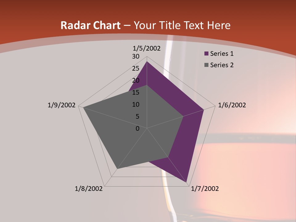 Brown Closeup Transparent PowerPoint Template