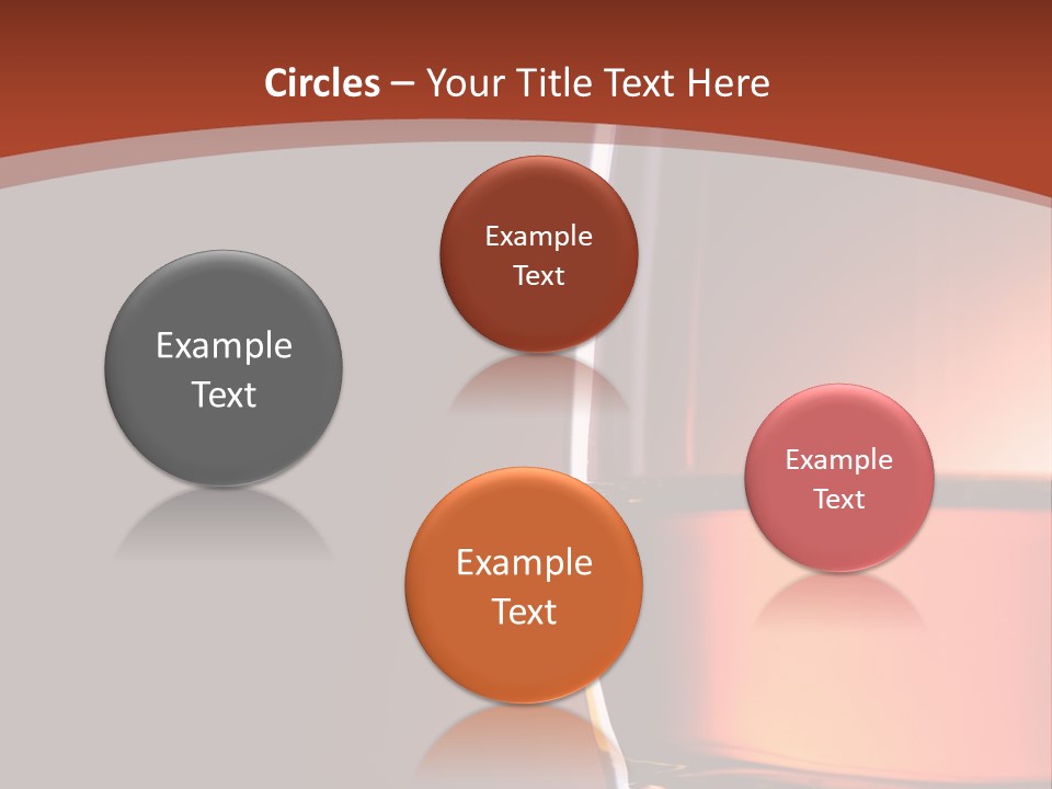 Brown Closeup Transparent PowerPoint Template