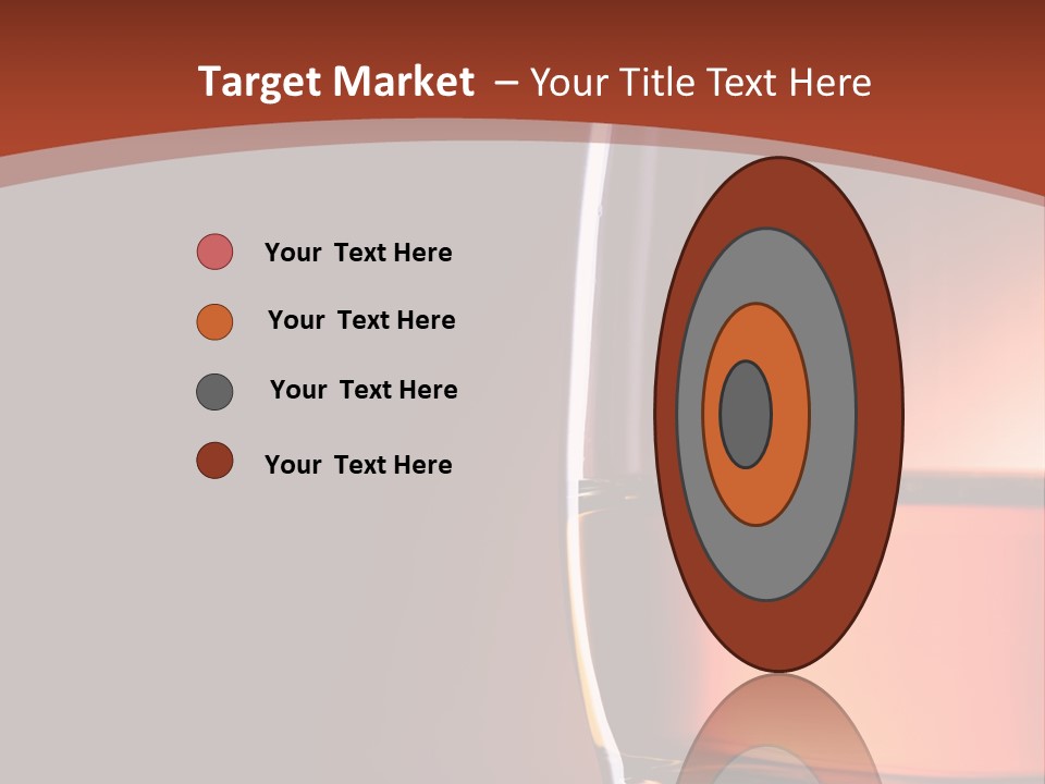 Brown Closeup Transparent PowerPoint Template