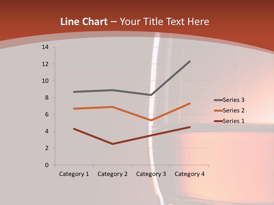 Brown Closeup Transparent PowerPoint Template