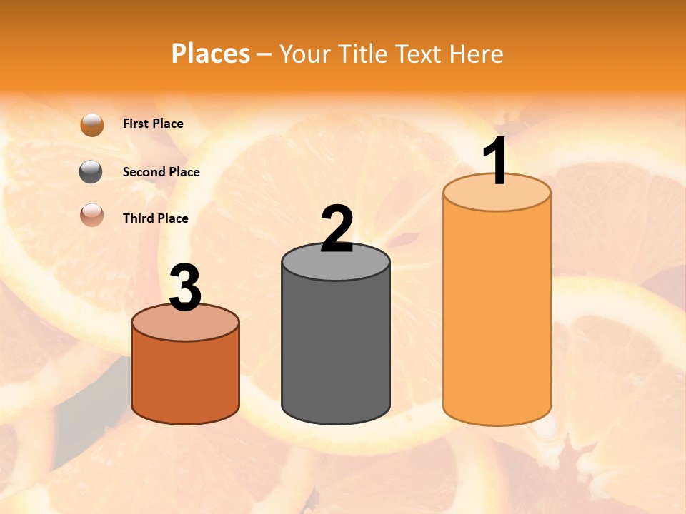 Nobody Vegetarian Fresh PowerPoint Template