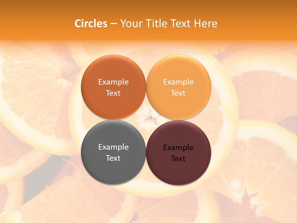 Nobody Vegetarian Fresh PowerPoint Template