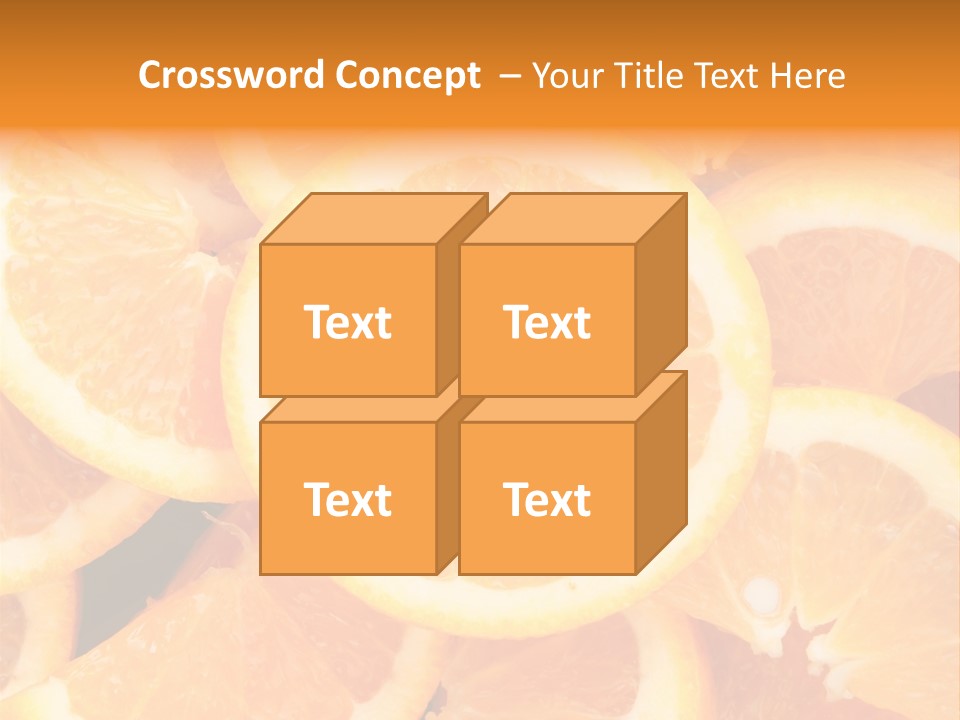 Nobody Vegetarian Fresh PowerPoint Template