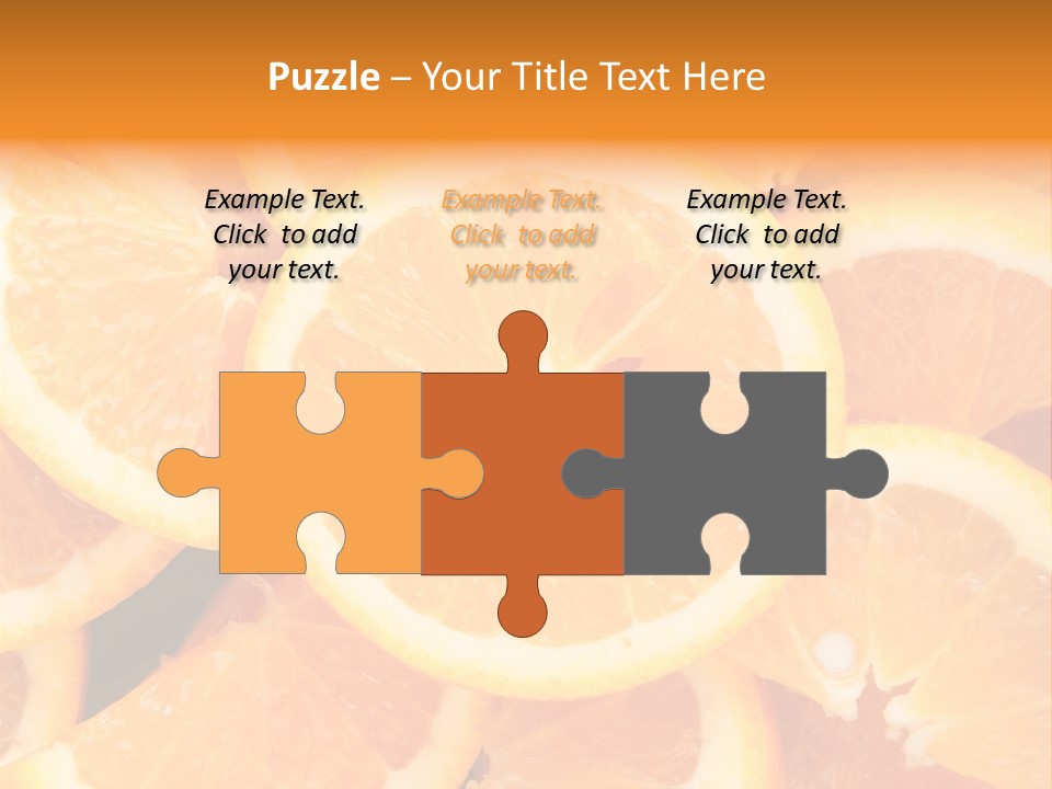 Nobody Vegetarian Fresh PowerPoint Template