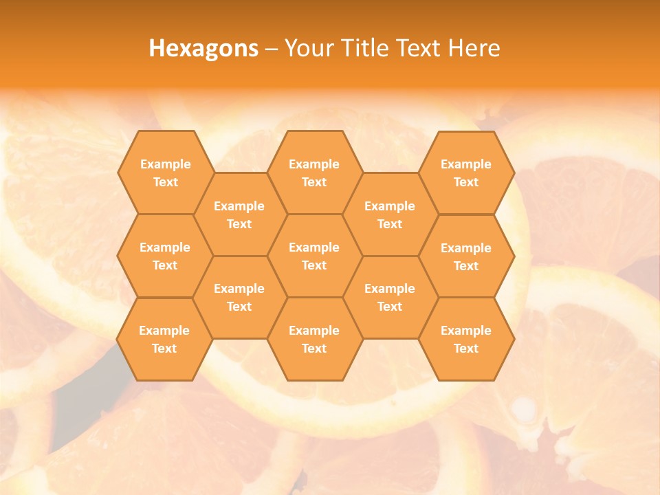 Nobody Vegetarian Fresh PowerPoint Template