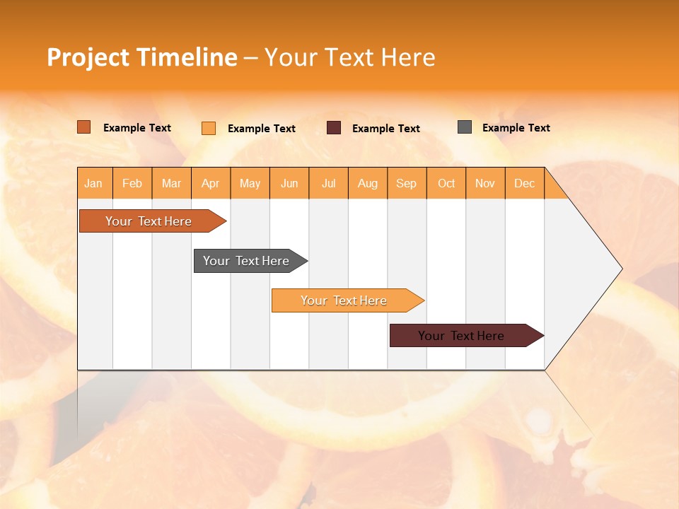 Nobody Vegetarian Fresh PowerPoint Template