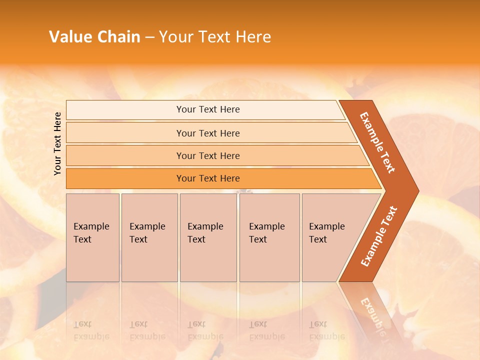 Nobody Vegetarian Fresh PowerPoint Template
