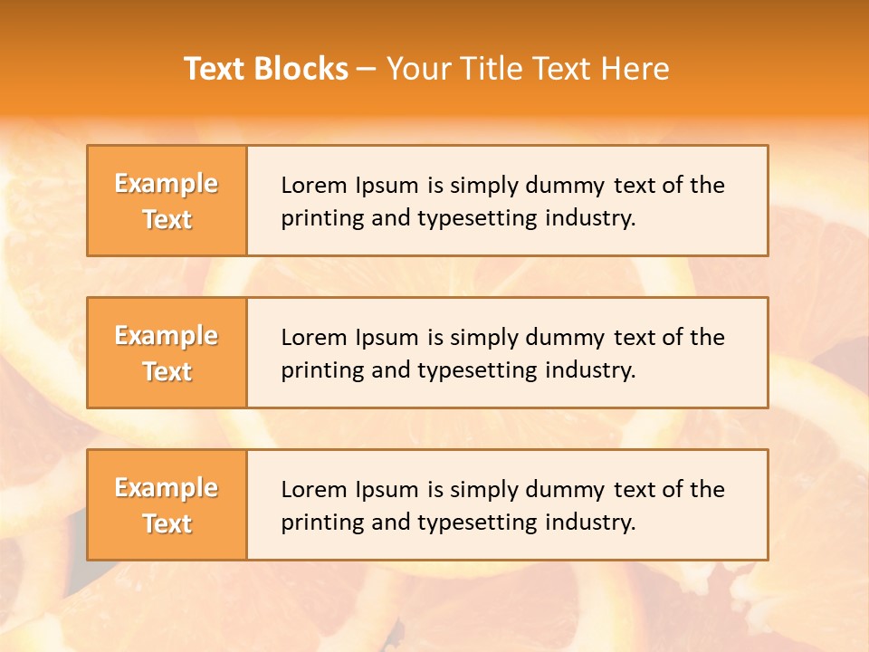 Nobody Vegetarian Fresh PowerPoint Template