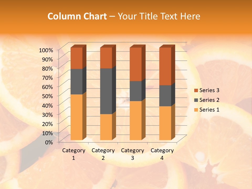 Nobody Vegetarian Fresh PowerPoint Template