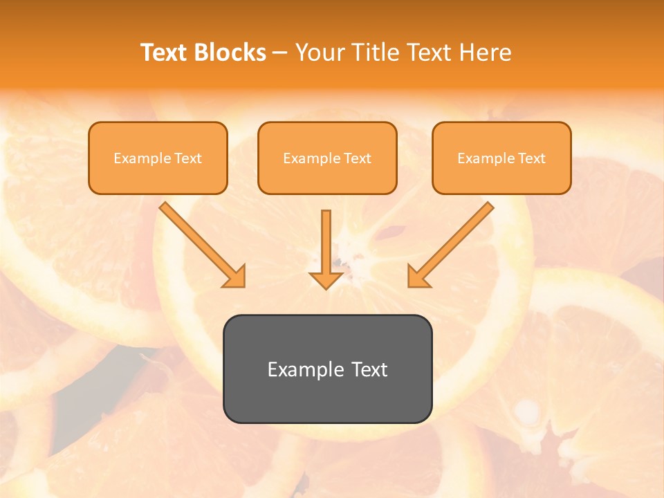 Nobody Vegetarian Fresh PowerPoint Template