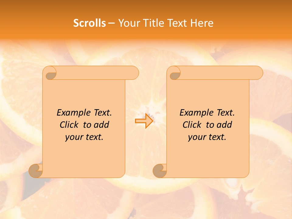 Nobody Vegetarian Fresh PowerPoint Template