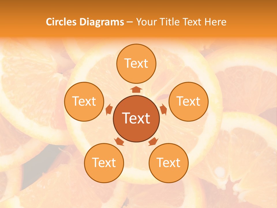 Nobody Vegetarian Fresh PowerPoint Template