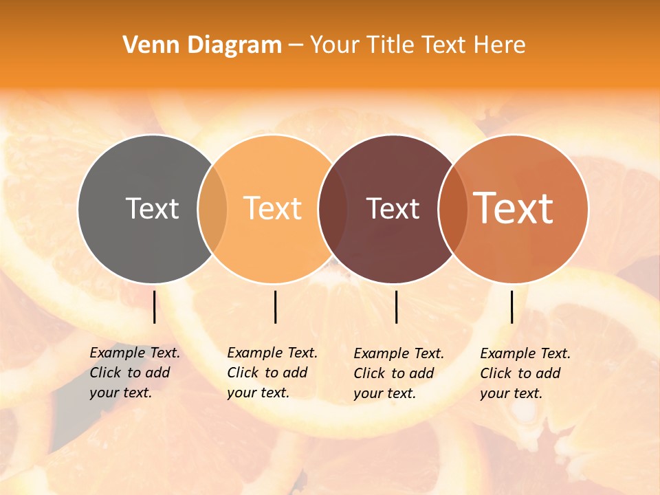 Nobody Vegetarian Fresh PowerPoint Template