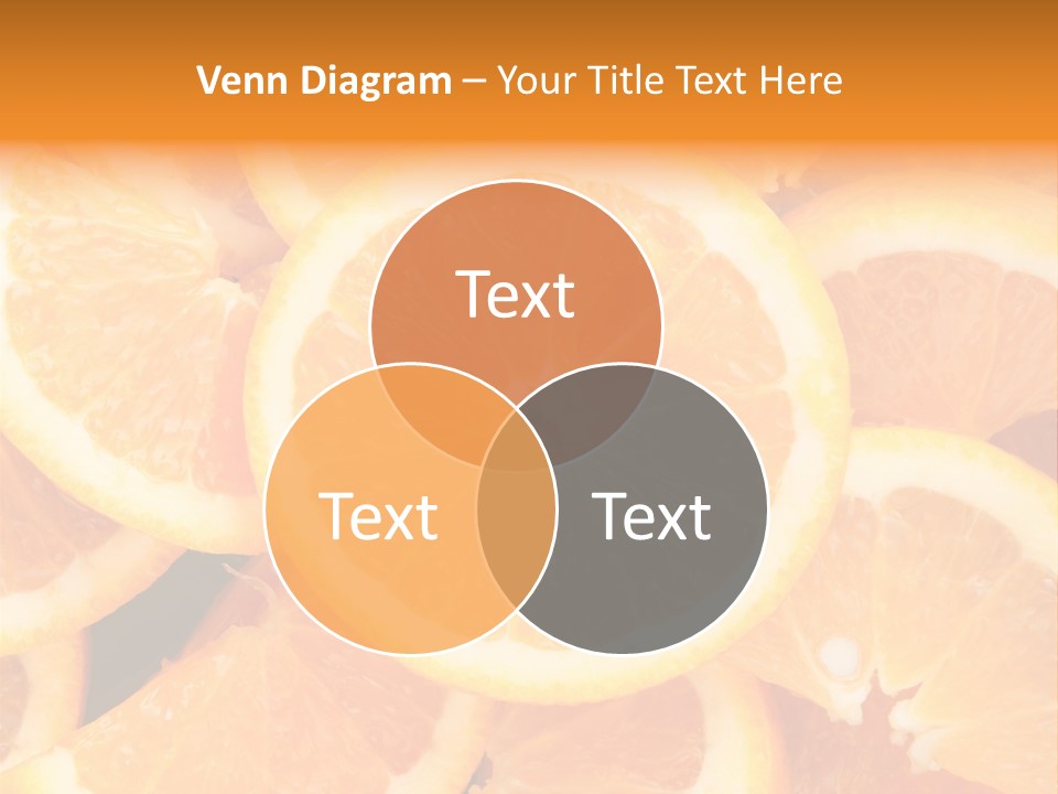 Nobody Vegetarian Fresh PowerPoint Template