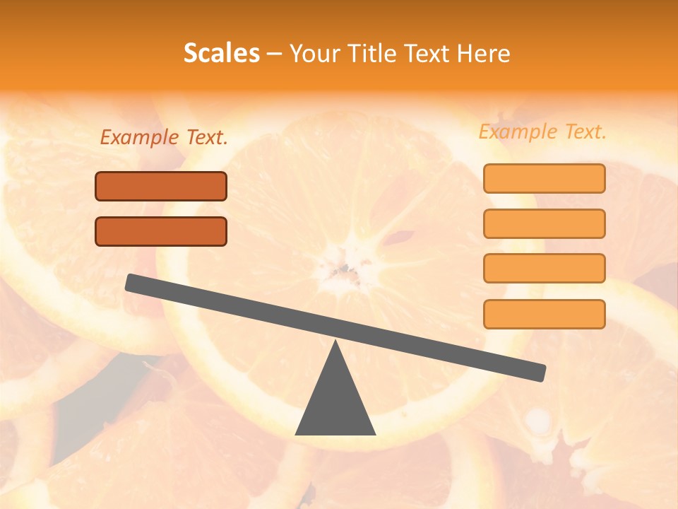Nobody Vegetarian Fresh PowerPoint Template