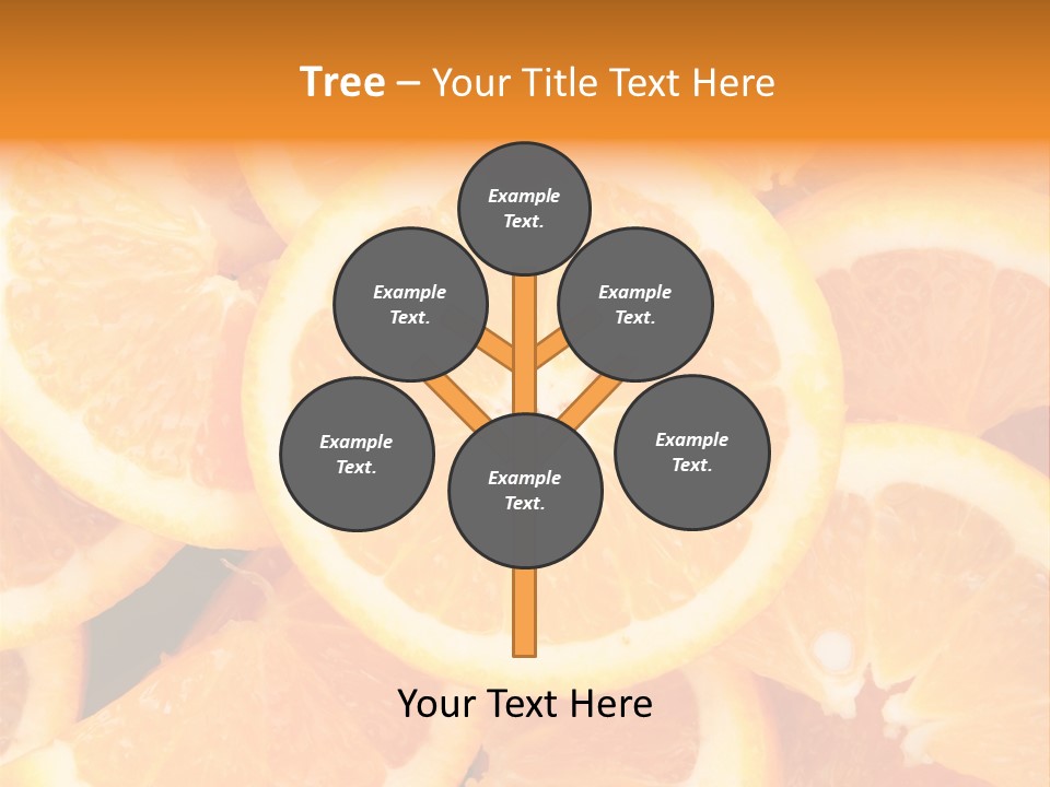 Nobody Vegetarian Fresh PowerPoint Template