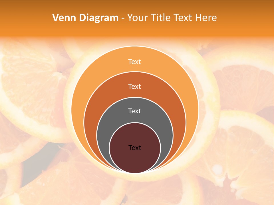 Nobody Vegetarian Fresh PowerPoint Template