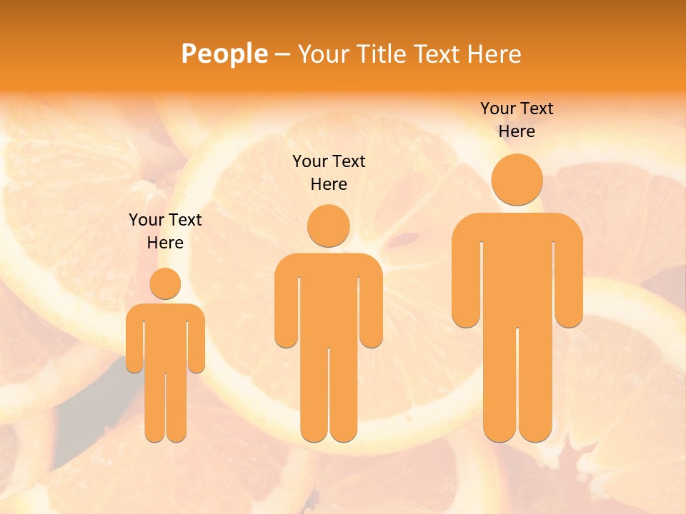 Nobody Vegetarian Fresh PowerPoint Template