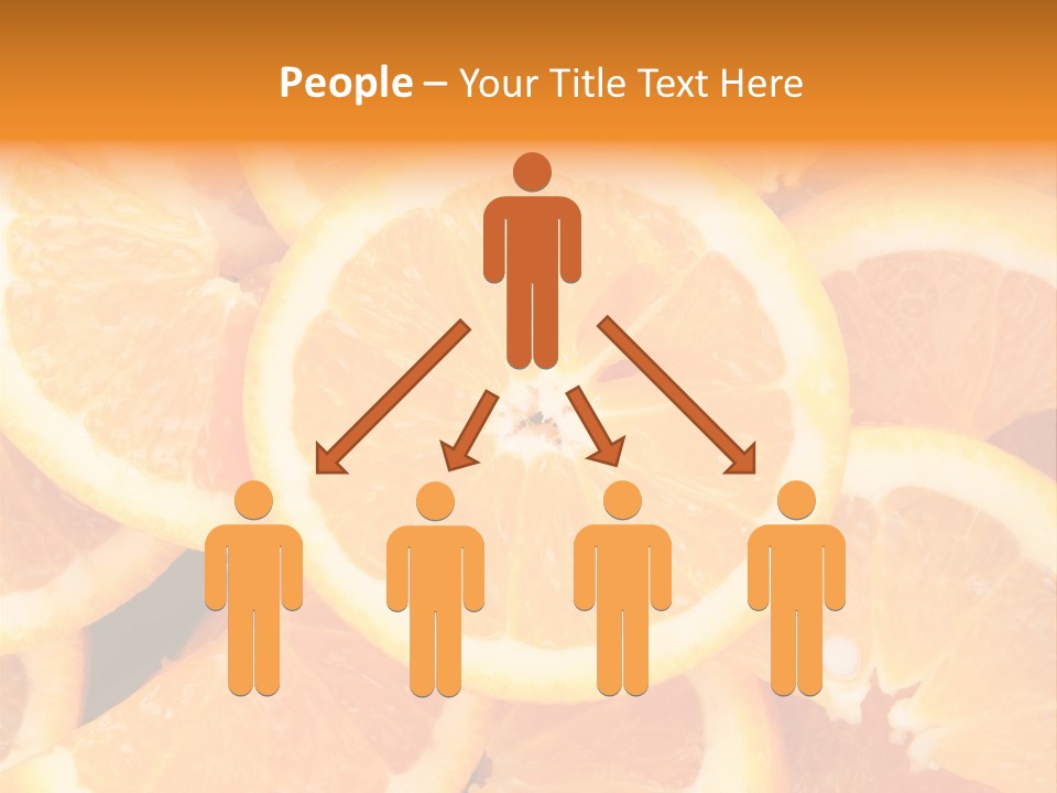 Nobody Vegetarian Fresh PowerPoint Template