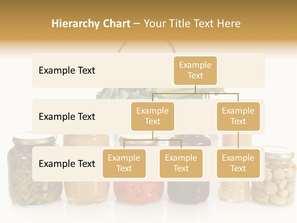 Jars White Corn PowerPoint Template