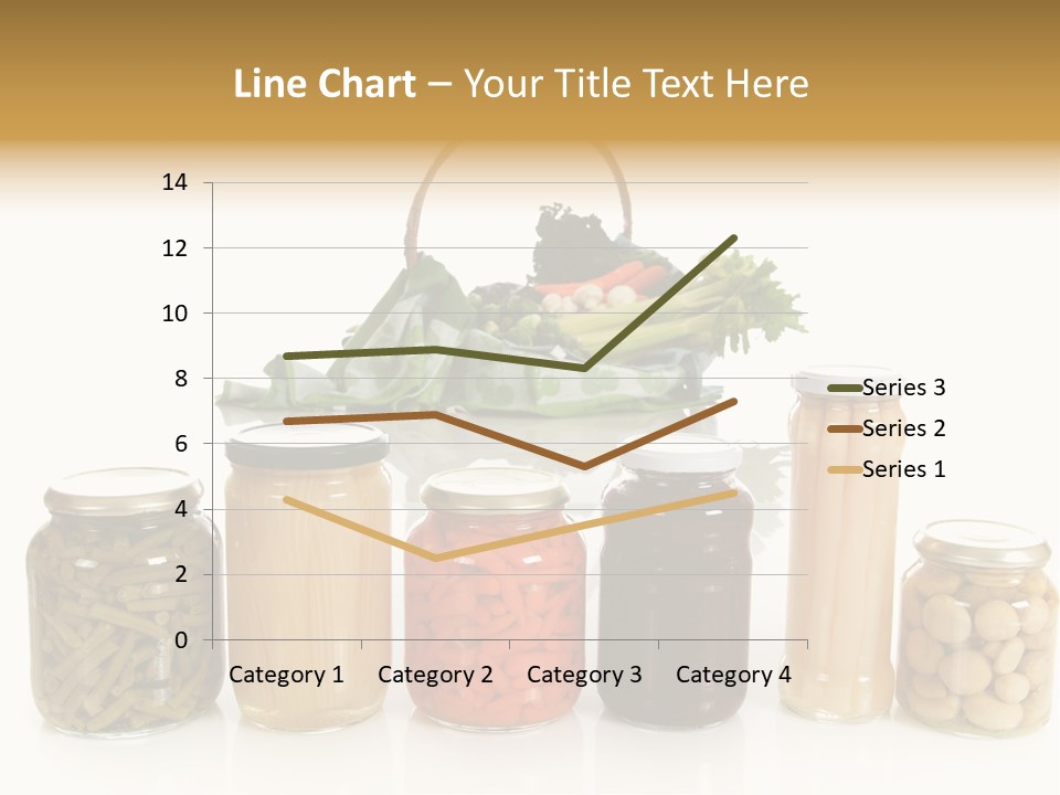 Jars White Corn PowerPoint Template