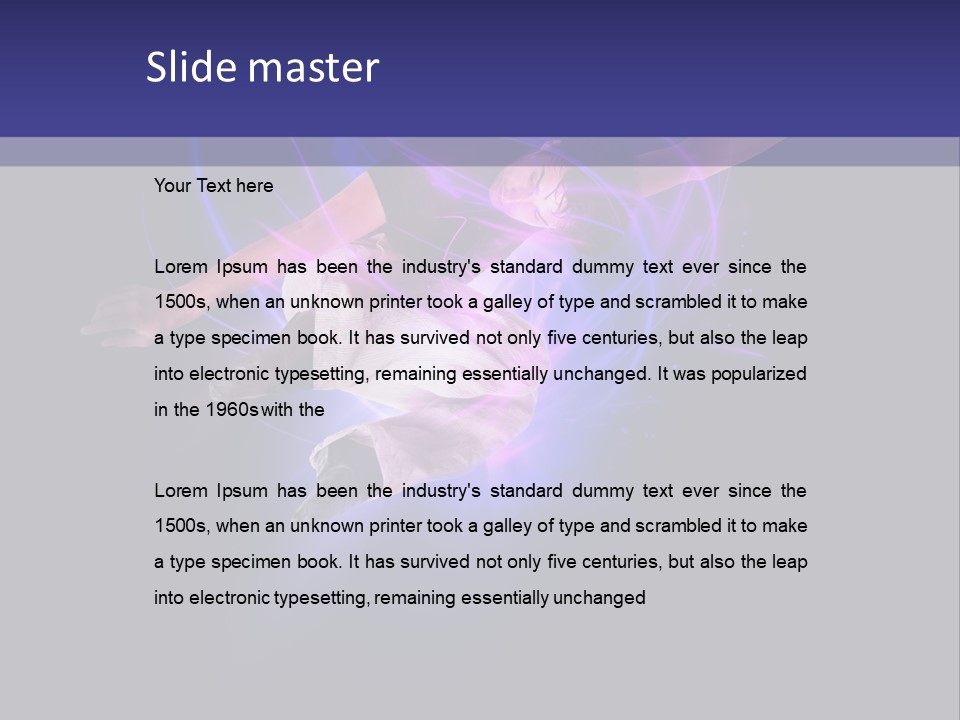 Young Abstract Modern PowerPoint Template