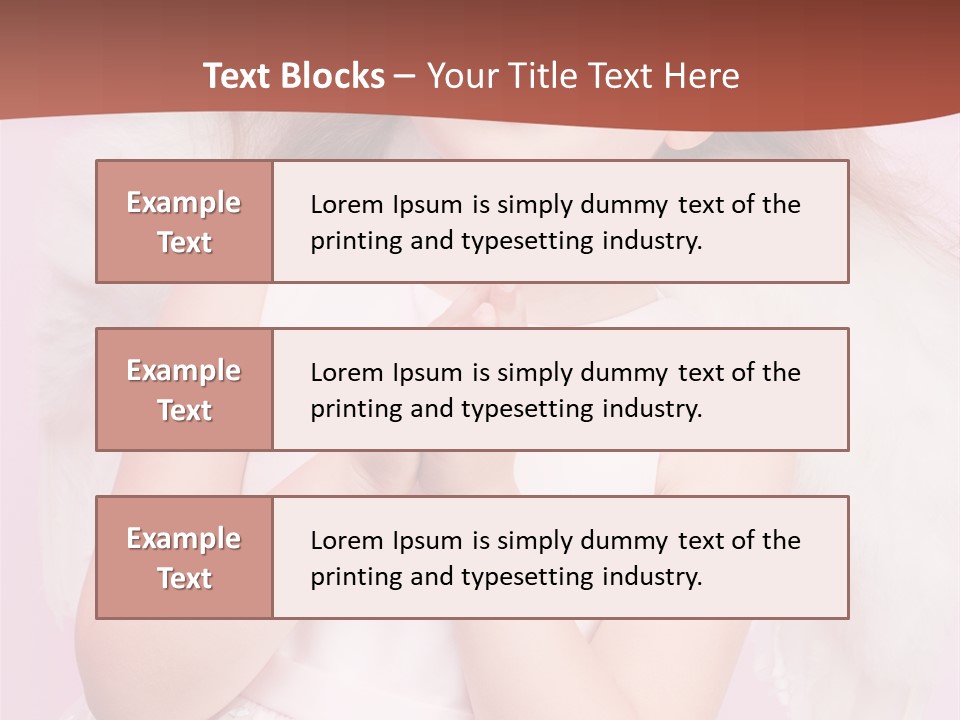 Girl Adorable Angel PowerPoint Template