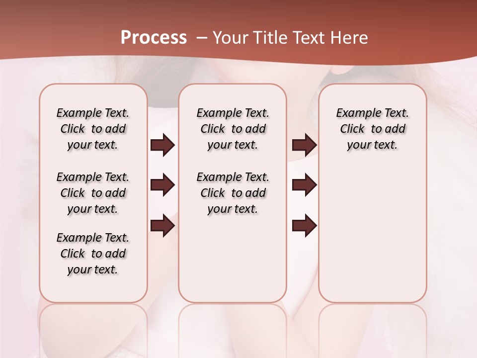 Girl Adorable Angel PowerPoint Template