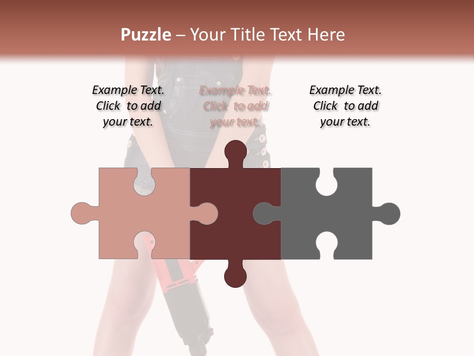 Electric Hammer Shoes PowerPoint Template