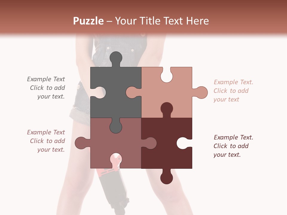 Electric Hammer Shoes PowerPoint Template