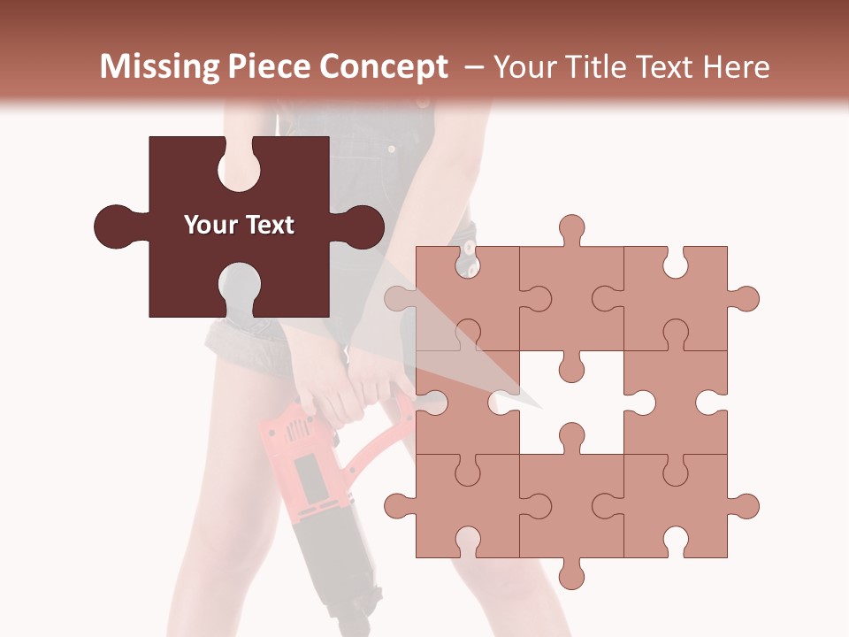 Electric Hammer Shoes PowerPoint Template