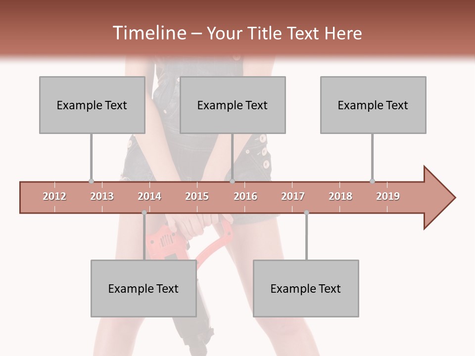 Electric Hammer Shoes PowerPoint Template