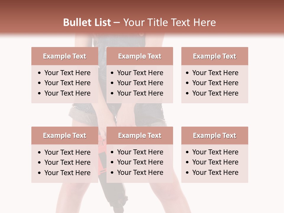 Electric Hammer Shoes PowerPoint Template