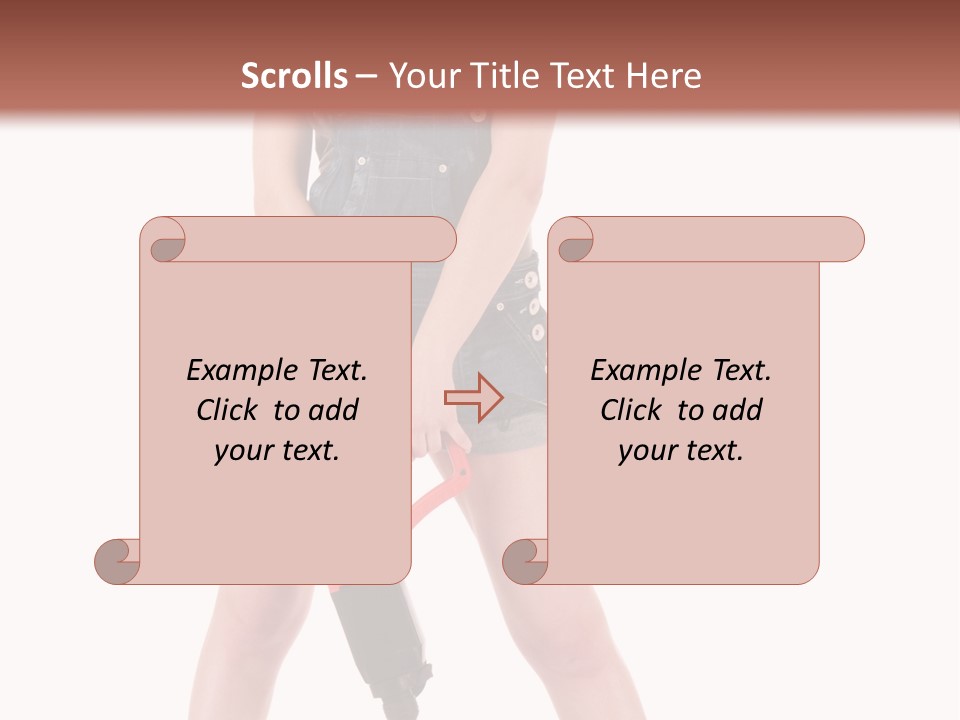 Electric Hammer Shoes PowerPoint Template
