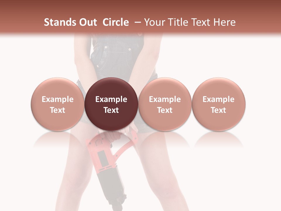 Electric Hammer Shoes PowerPoint Template