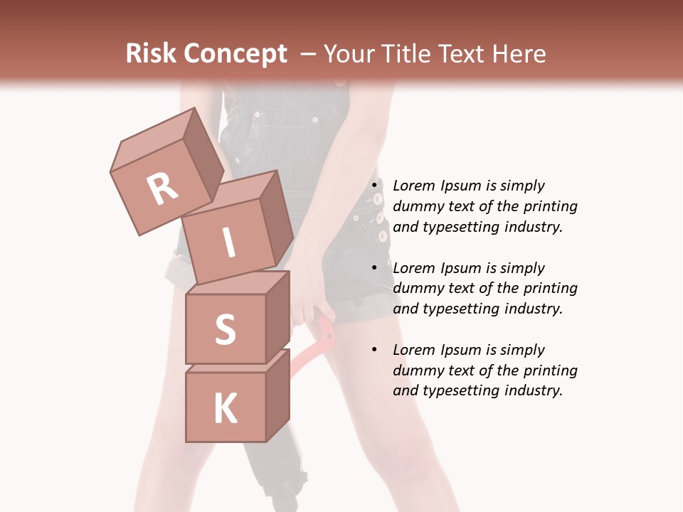 Electric Hammer Shoes PowerPoint Template