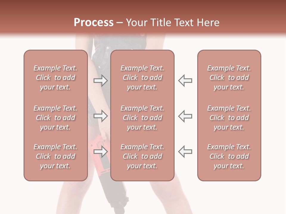 Electric Hammer Shoes PowerPoint Template