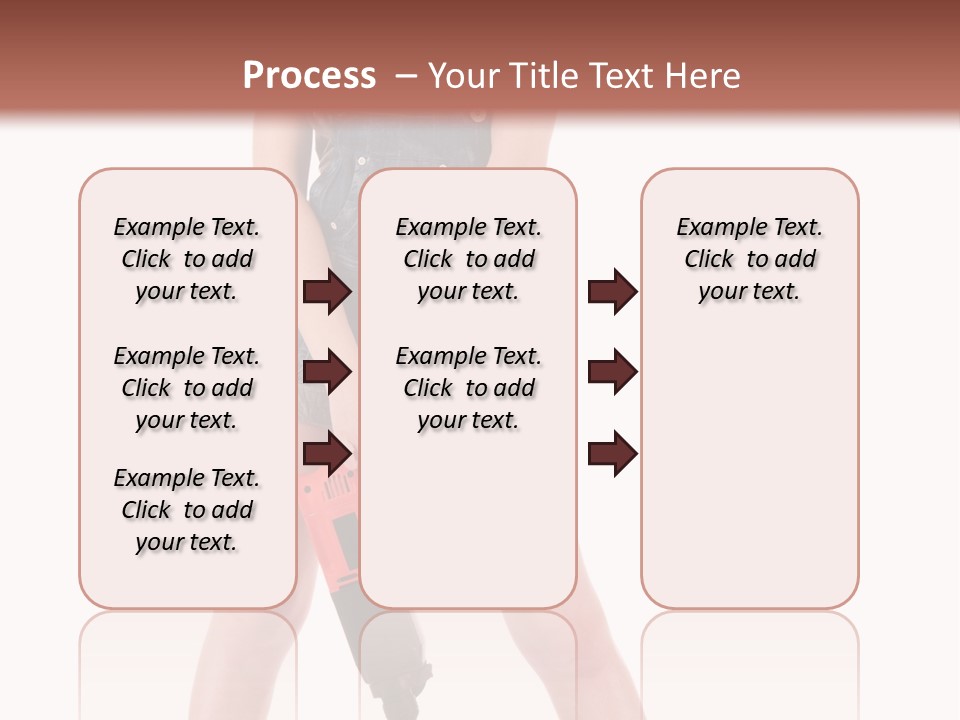 Electric Hammer Shoes PowerPoint Template