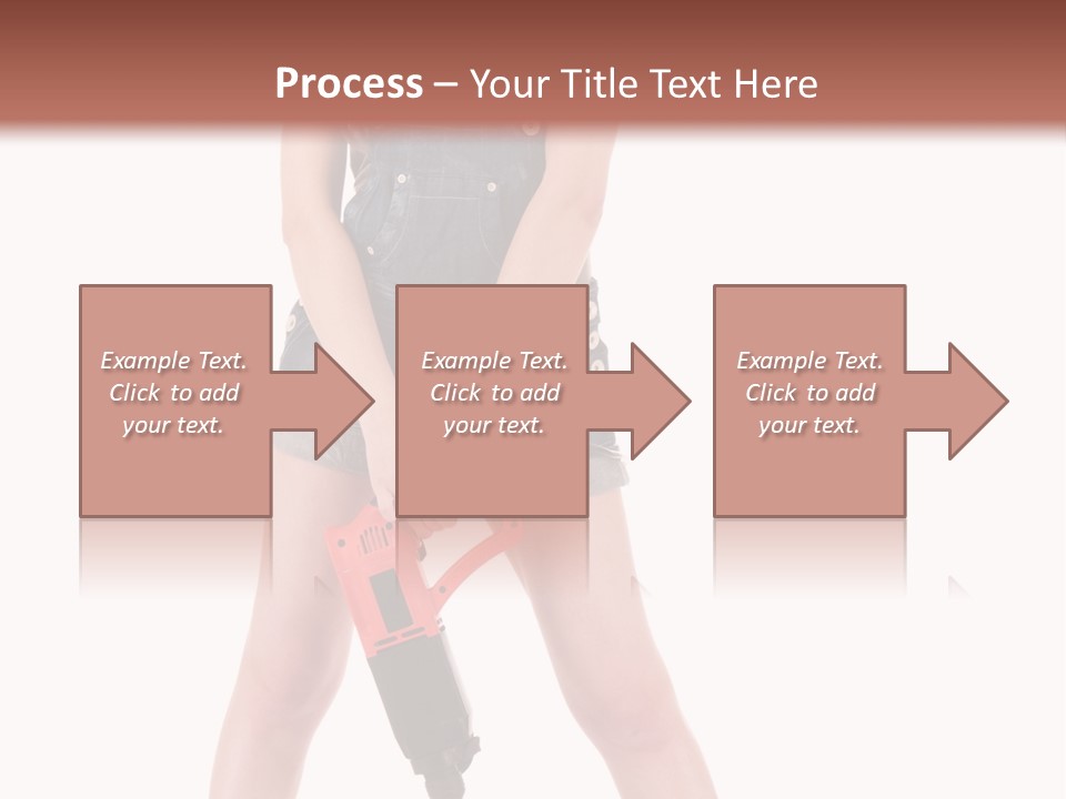 Electric Hammer Shoes PowerPoint Template