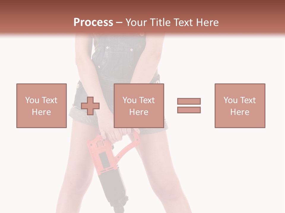 Electric Hammer Shoes PowerPoint Template