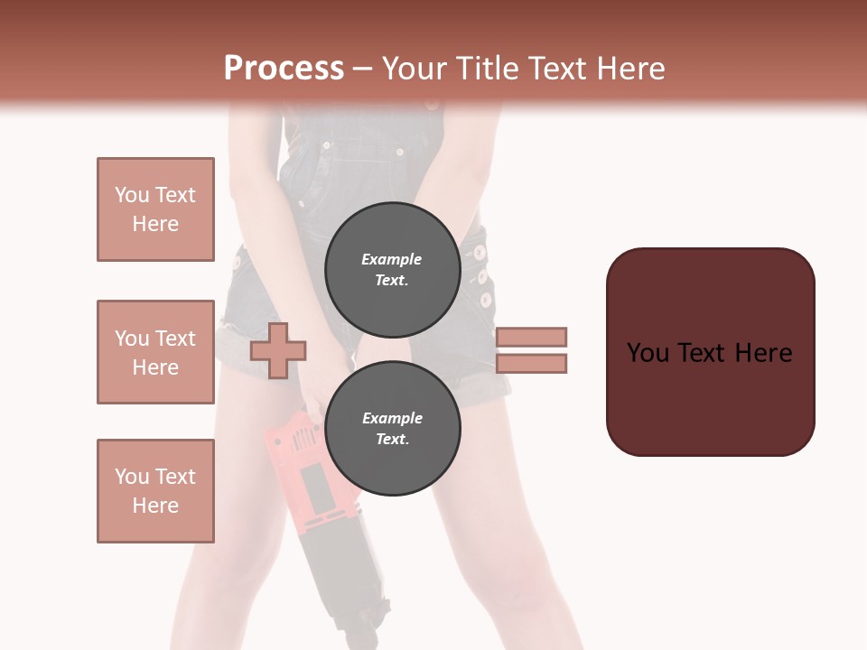 Electric Hammer Shoes PowerPoint Template