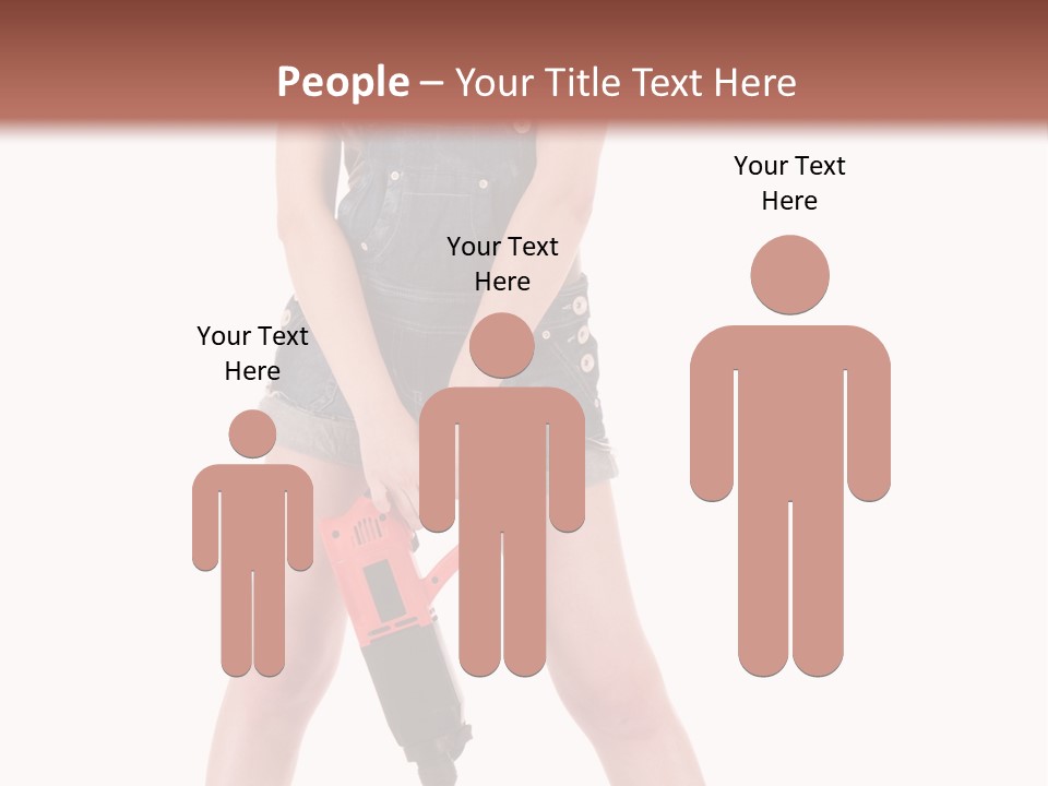 Electric Hammer Shoes PowerPoint Template