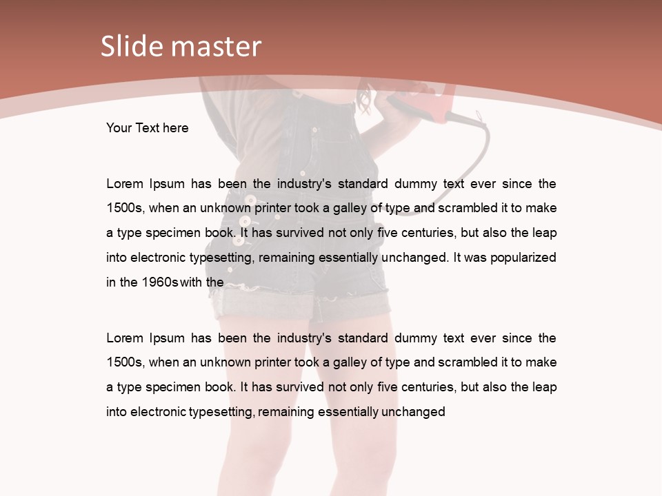 Elegance Studio Isolated PowerPoint Template